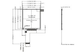 CYWTFT035B0533.5寸手持设备仪器仪表消费电子用彩屏